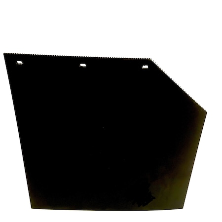 Globetech Mudflap, Polyguard, Black 24 X 25 R 2425PHDBR/H